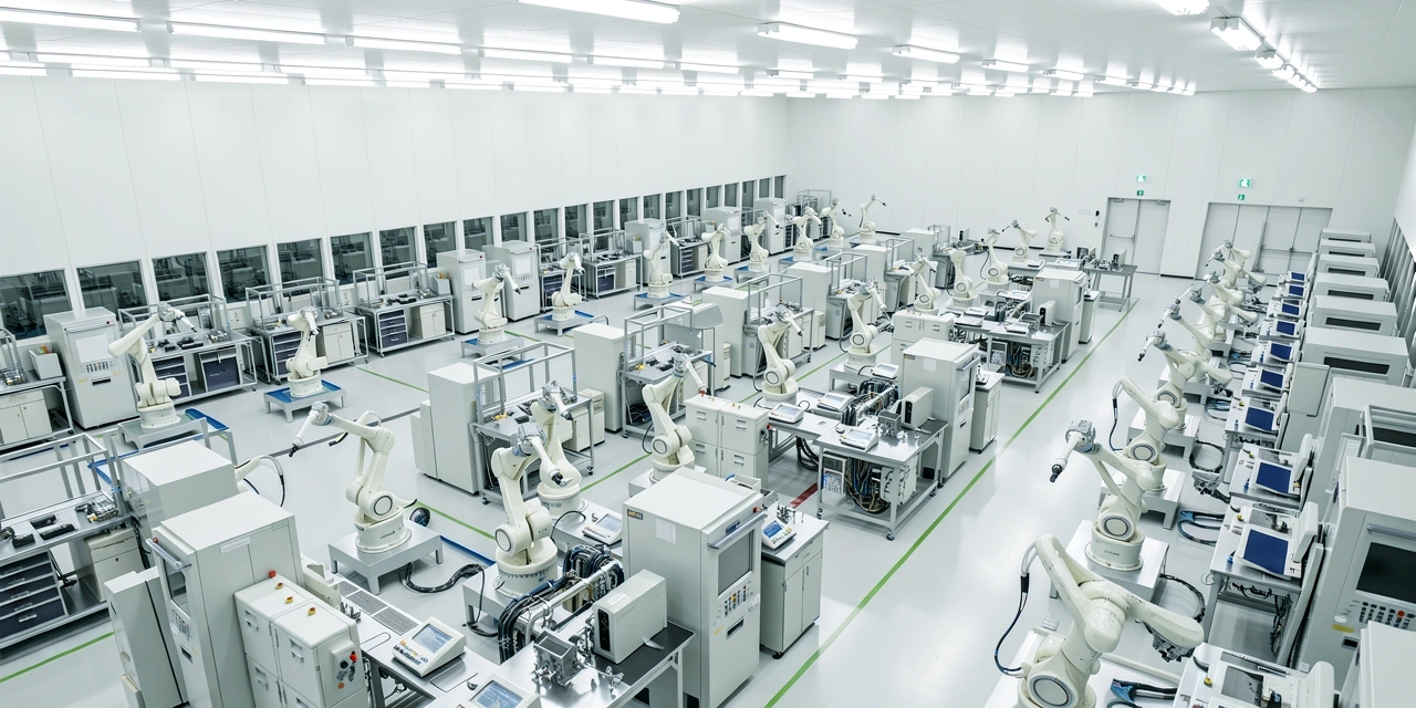 Modern Japanese manufacturing facility